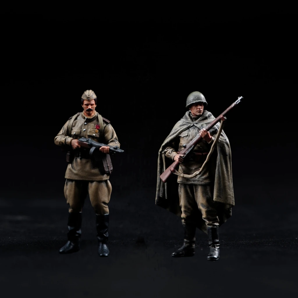 

Soldier Miniatures Model 1/35 1/72 Soviet Tank Soldier And Reconnaissance Troops Painted Figure Model Toys View Decoration