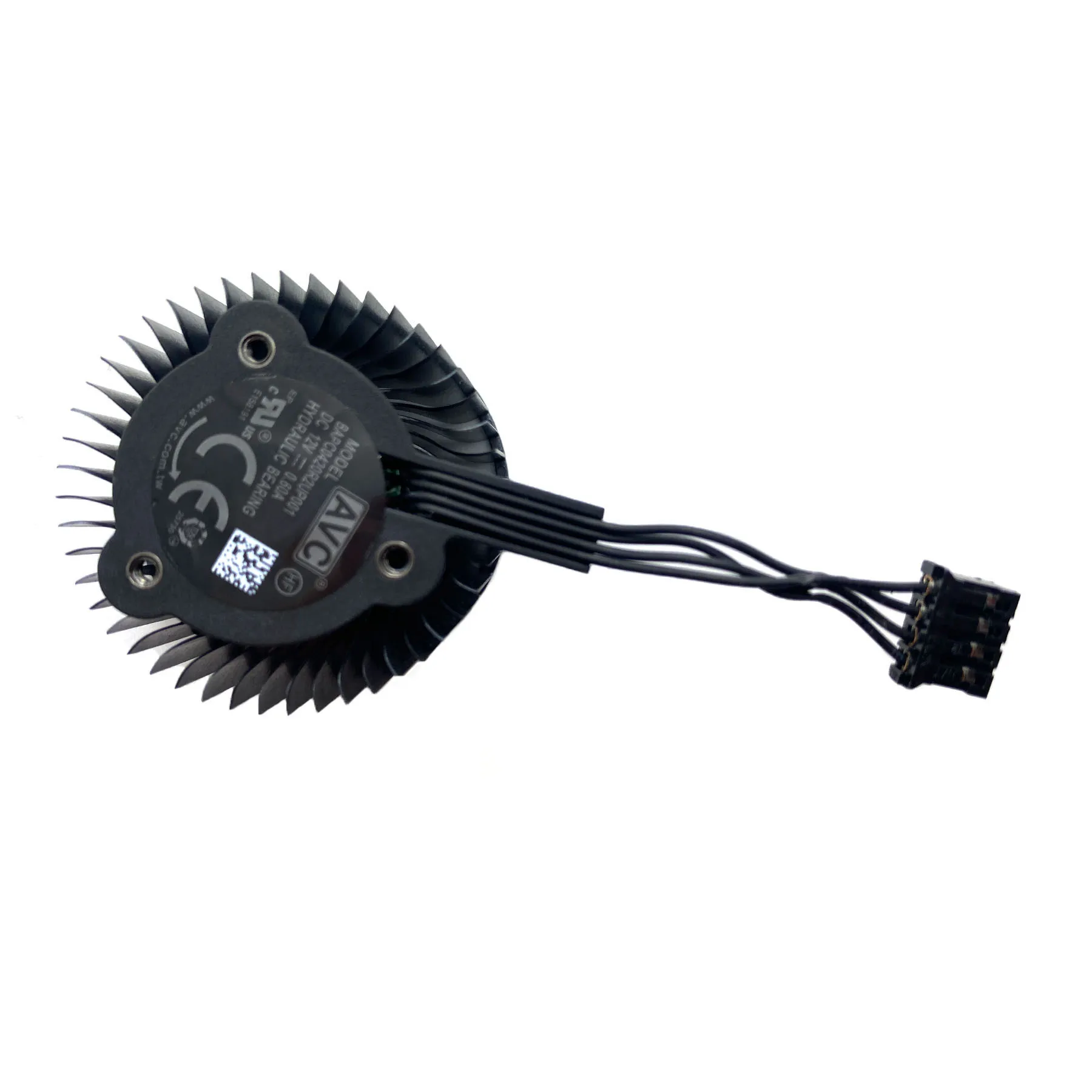 New For NVIDIA RTX A2000 PNY Graphics Card Replacement Fan BAPC0420R2U-001