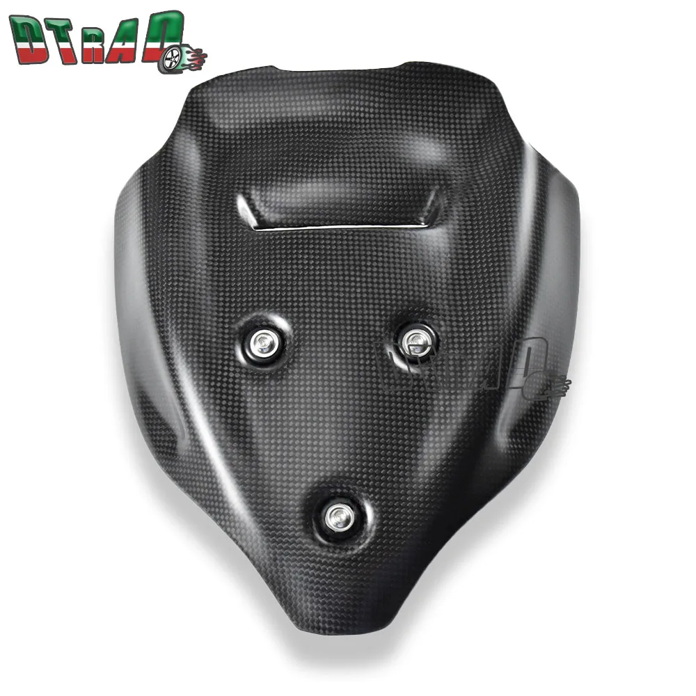 For DUCATI Streetfighter V4 V4S 2020-2024 Carbon Fiber Motorcycle Front Fairings Windshield WindScreen Wind Shield Air Deflector