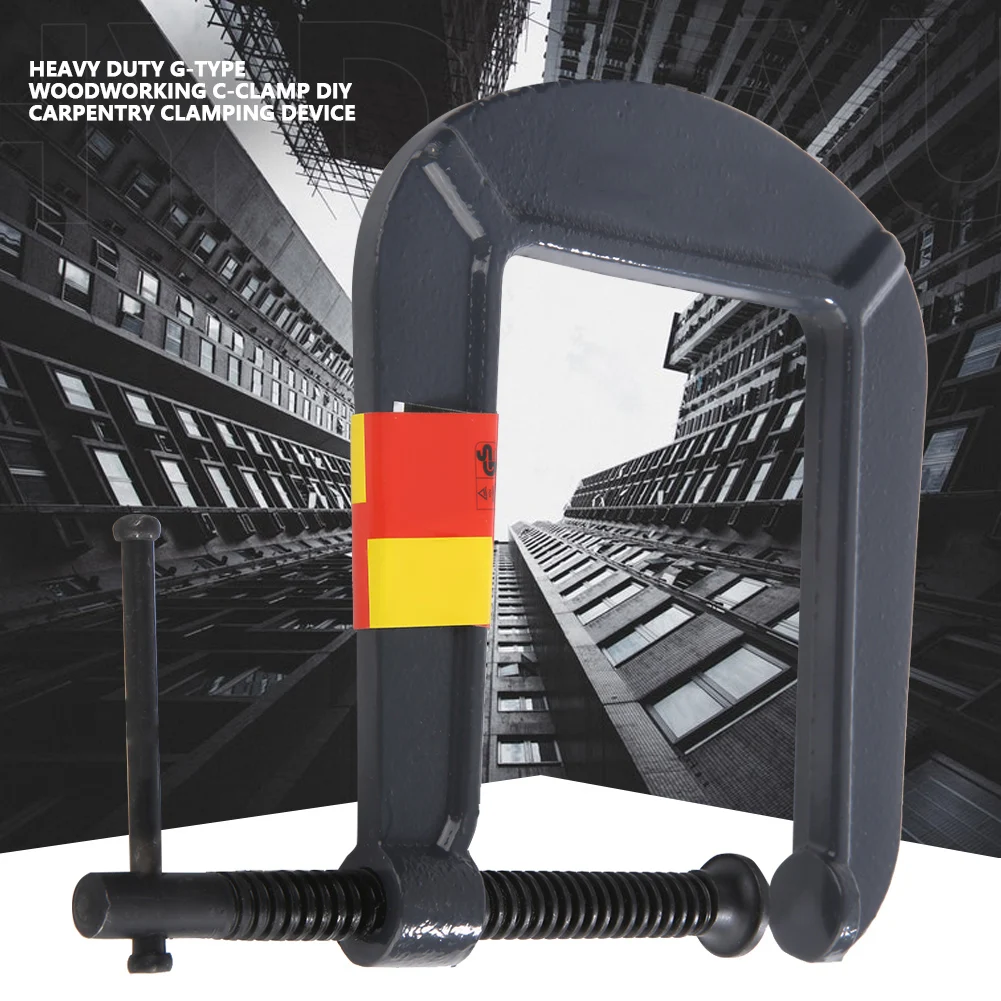 

Woodworking Clamp G clamp Clamp C Clamp Vise Carpentry Clamp Heavy Duty G Type Woodworking C Clamp DIY Carpentry Clamping Device