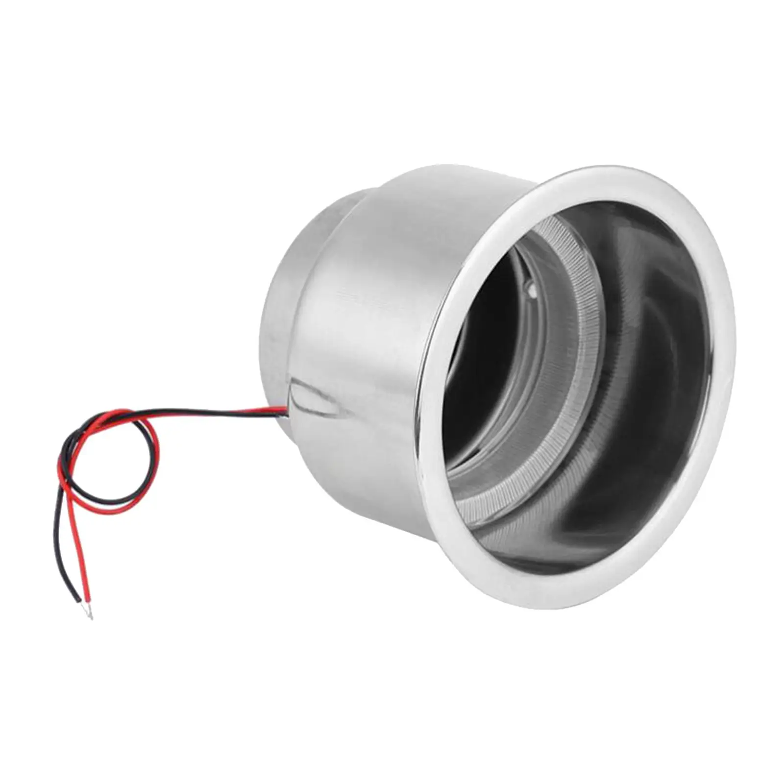 Multifunctional Recessed LED Cup Holder Stainless Steel Drink Carrier with Drain for Marine Boat RV Camper Car Table
