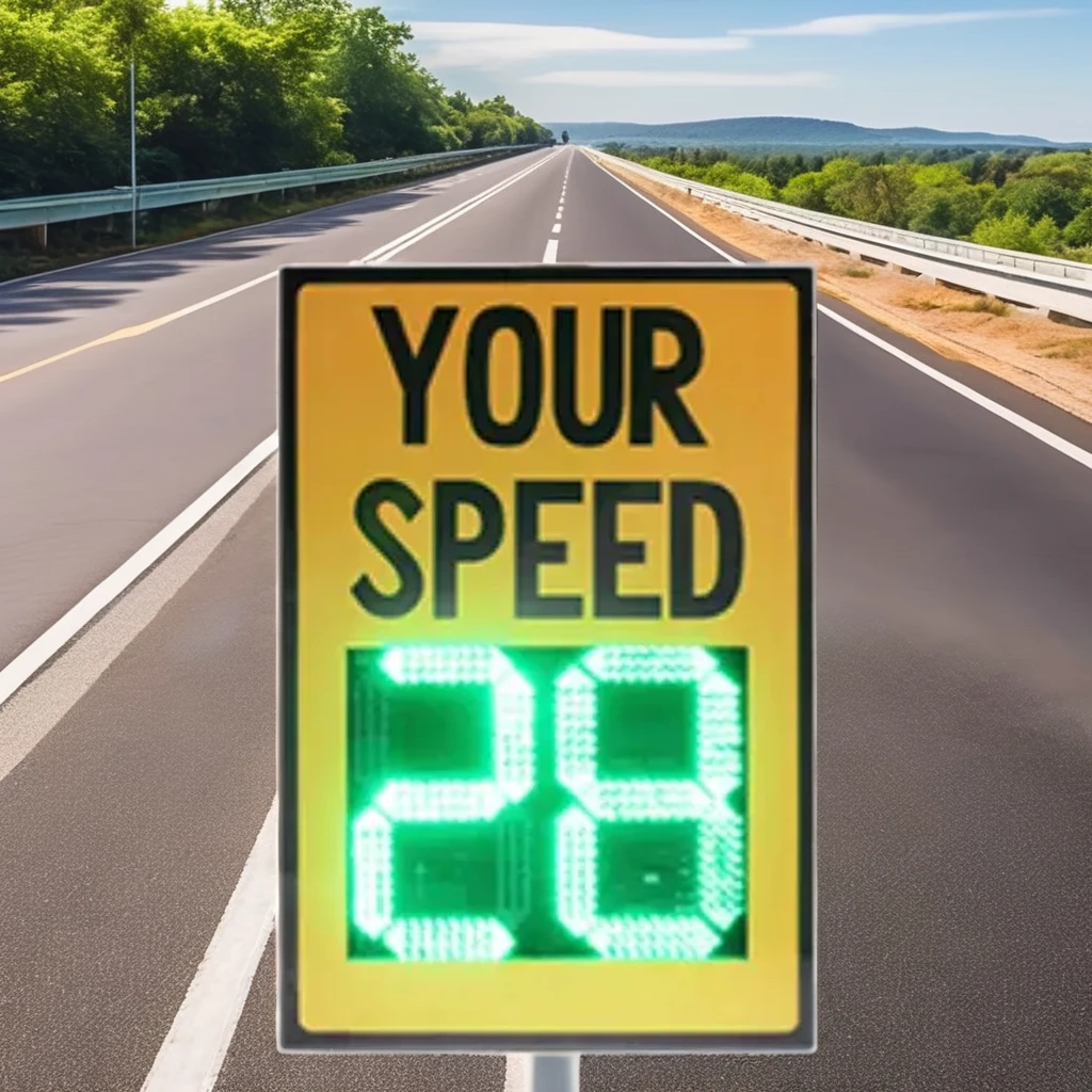 

Manufacturer Led Traffic Signs Speed Radar Traffic Sign Slow Down Speed Sign For Road Safety With Good Price