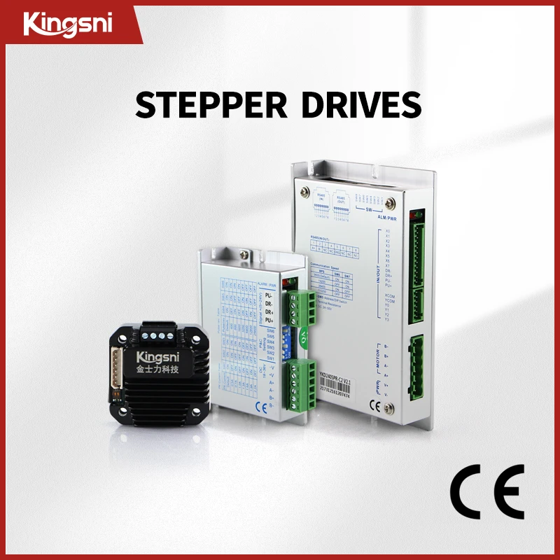 Stepper drives pulse/direction RS485（Modbus RTU）EtherCAT CANopen, division resolution up to 256