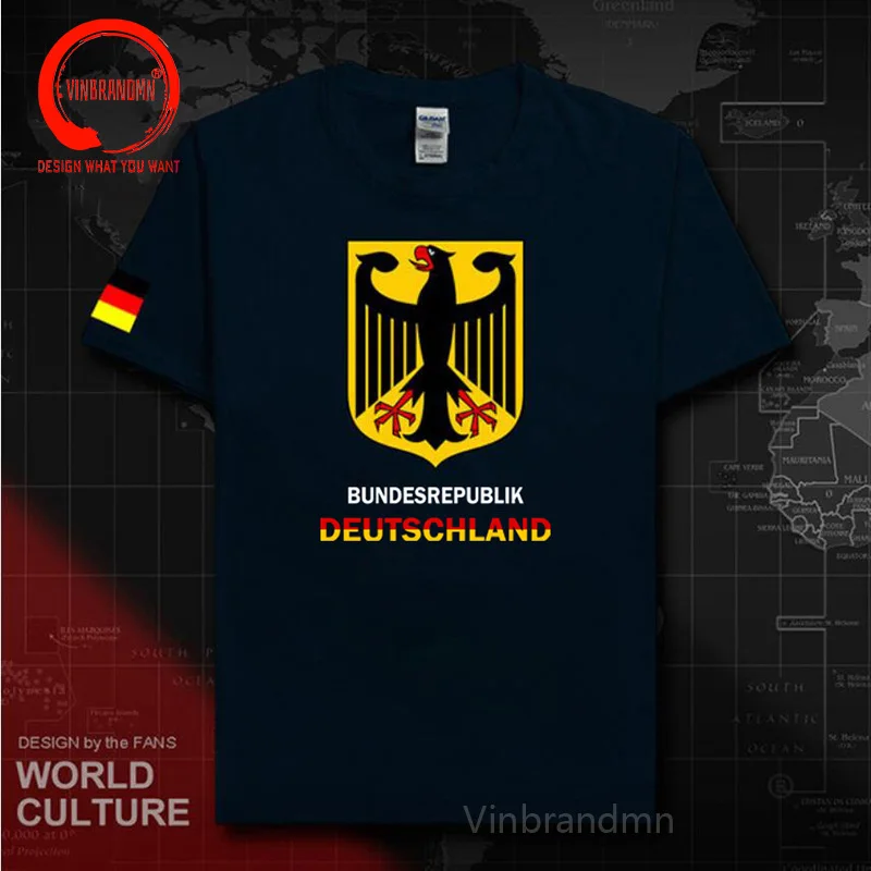 Germany Deutschland t shirt man jerseys 2022 t-shirt cotton nation team tees 100_ cotton sporting meeting fans fitness tee shirt