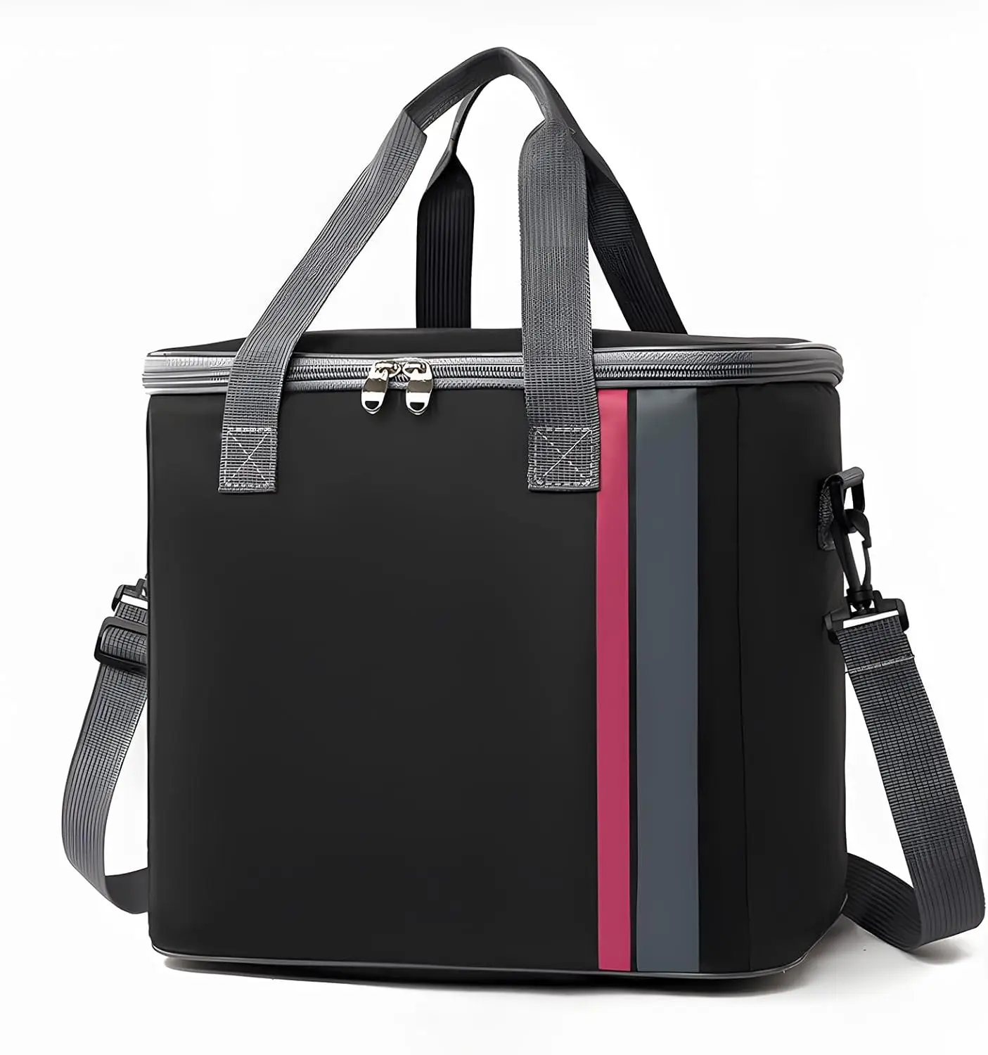 Insulated Lunch Bag, Lunch Box for Men Women,Reusable Tote Cooler Bag Leakproof Soft Expandable for Work/Picnic/Outdoor,22L Larg