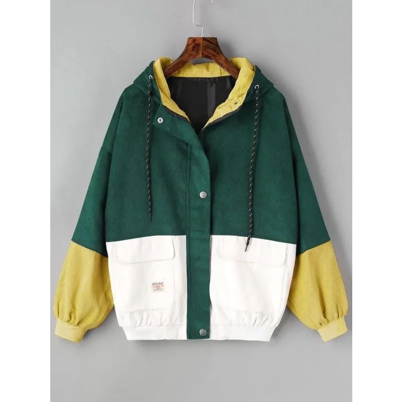 

Женское повседневное пальто-манто с капюшоном из полиэстера, уличное пальто на молнии с застежкой-молнией, длинное пальто прямого кроя обычной длины