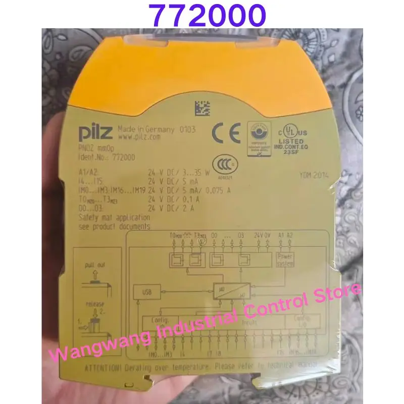 Brand-new  Safety relay PNOZ mm0p, model 772000