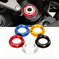 For YAMAHA YZFR1 YZF R1 YZFR6 R6 2009-2018 YZFR1M R1M 2015-2021 YZFR1S R1S Steering Triple Stem Yoke Center Hole Nut Accessories