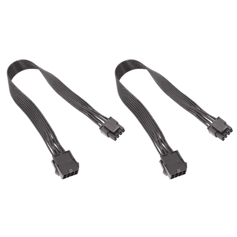 EPS 8 Pin Power Extension Cable ATX CPU 8Pin Female to 8 Pin (4+4) Male Extension Cable for Motherboard 30cm (2 Pack)