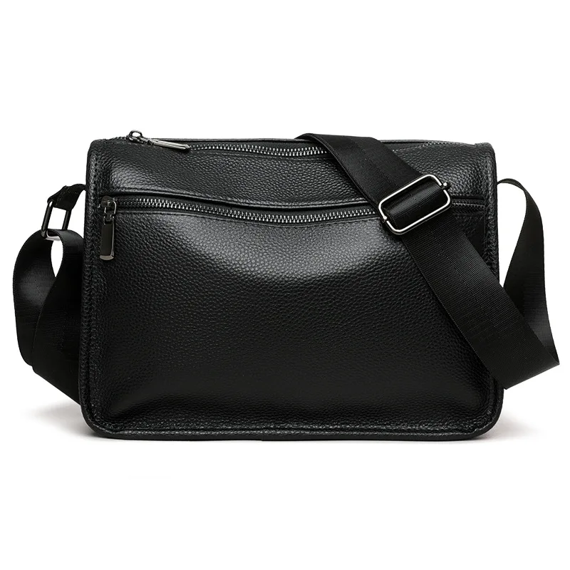 

New Stylish Men's Single-shoulder Bag - Large Capacity, Simple Cross-body Bag, Multi-functional Simple Horizontal Messenger Bag