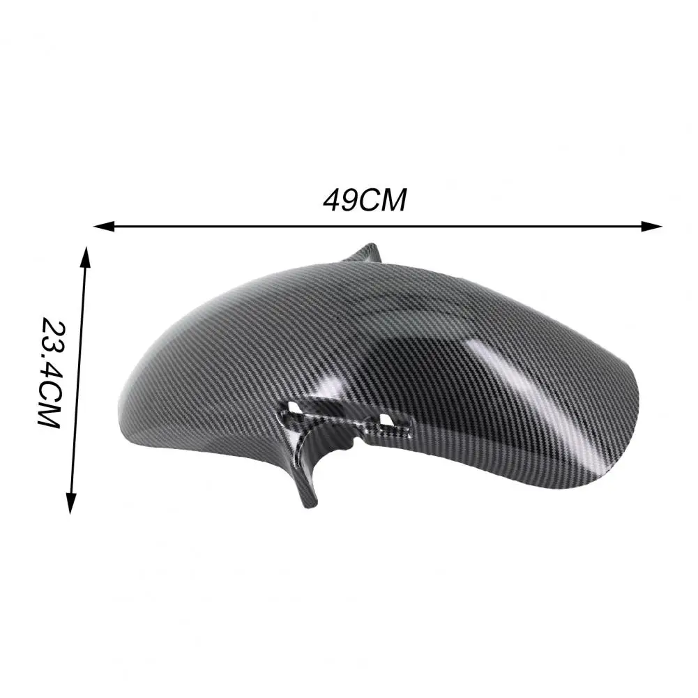 Mud Fender Practical Wearable Carbon Pattern Motorcycle Mudguard Replacement Guards Mudguards Dirty  for Honda VTEC 1999-2014