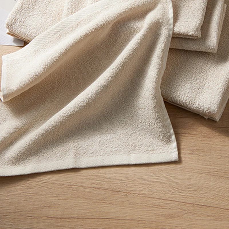 

Winsleter-62.8%Silk 37.2%Cotton Long Towel, Washing Household, 33*72CM Unisex Soft Beige Bath Towels, 2026 Summer New A64017CC