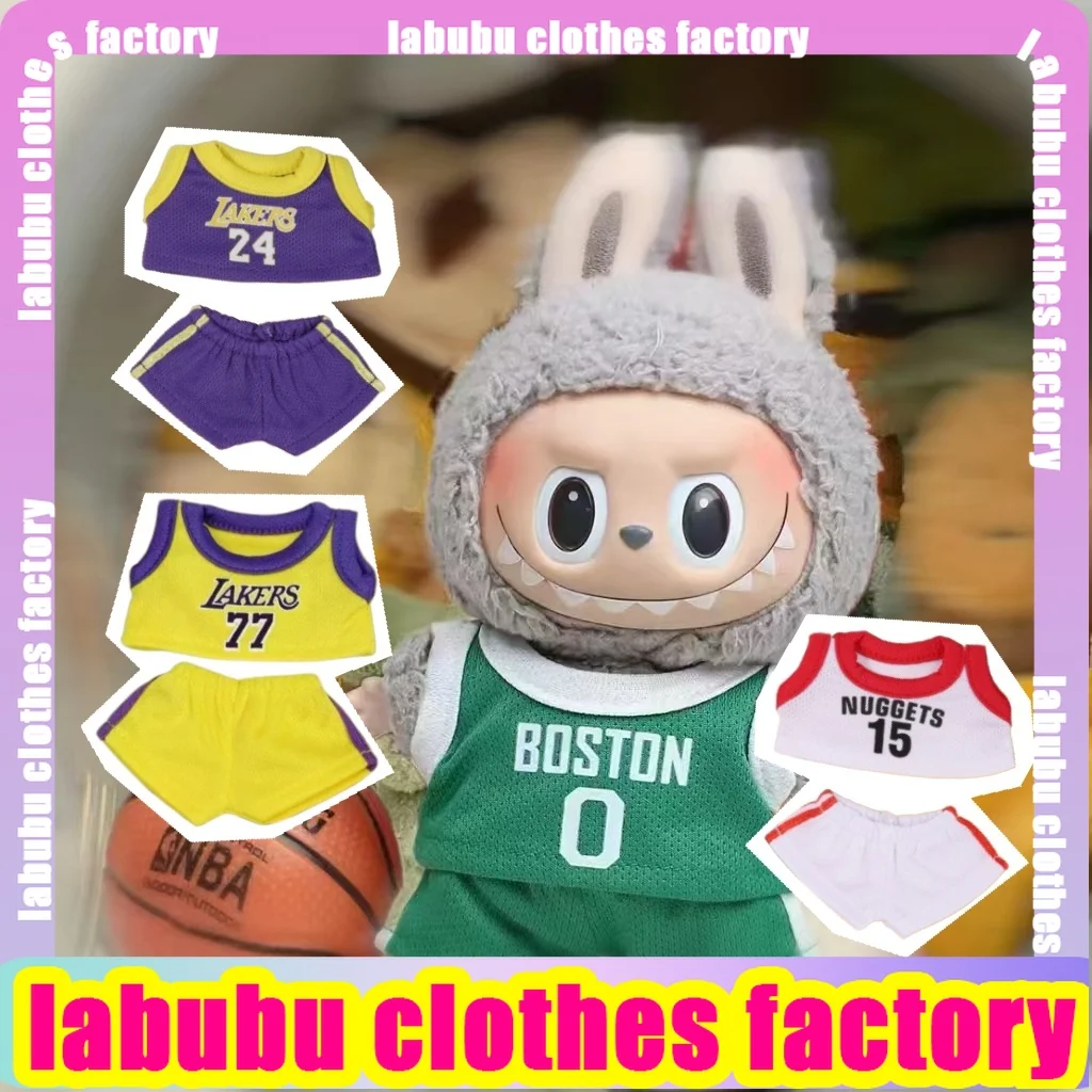 

Anime Labubu Doll Clothes NO.10 NO.23 30 0 football star JerseyLabubu V1 V2 Dolls Clothing Universal Labubu Clothing Accessories