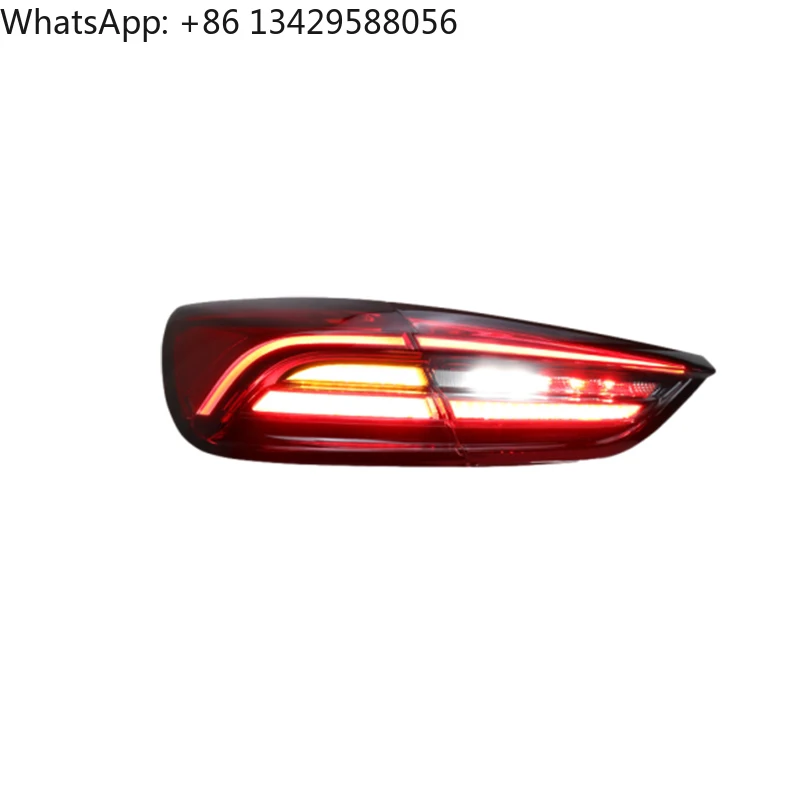 For Maserati Quattroporte 2013-2017 LED Auto Accessories New Red Lens Car Tail Lights with Turn Signal Lights 12V Voltage