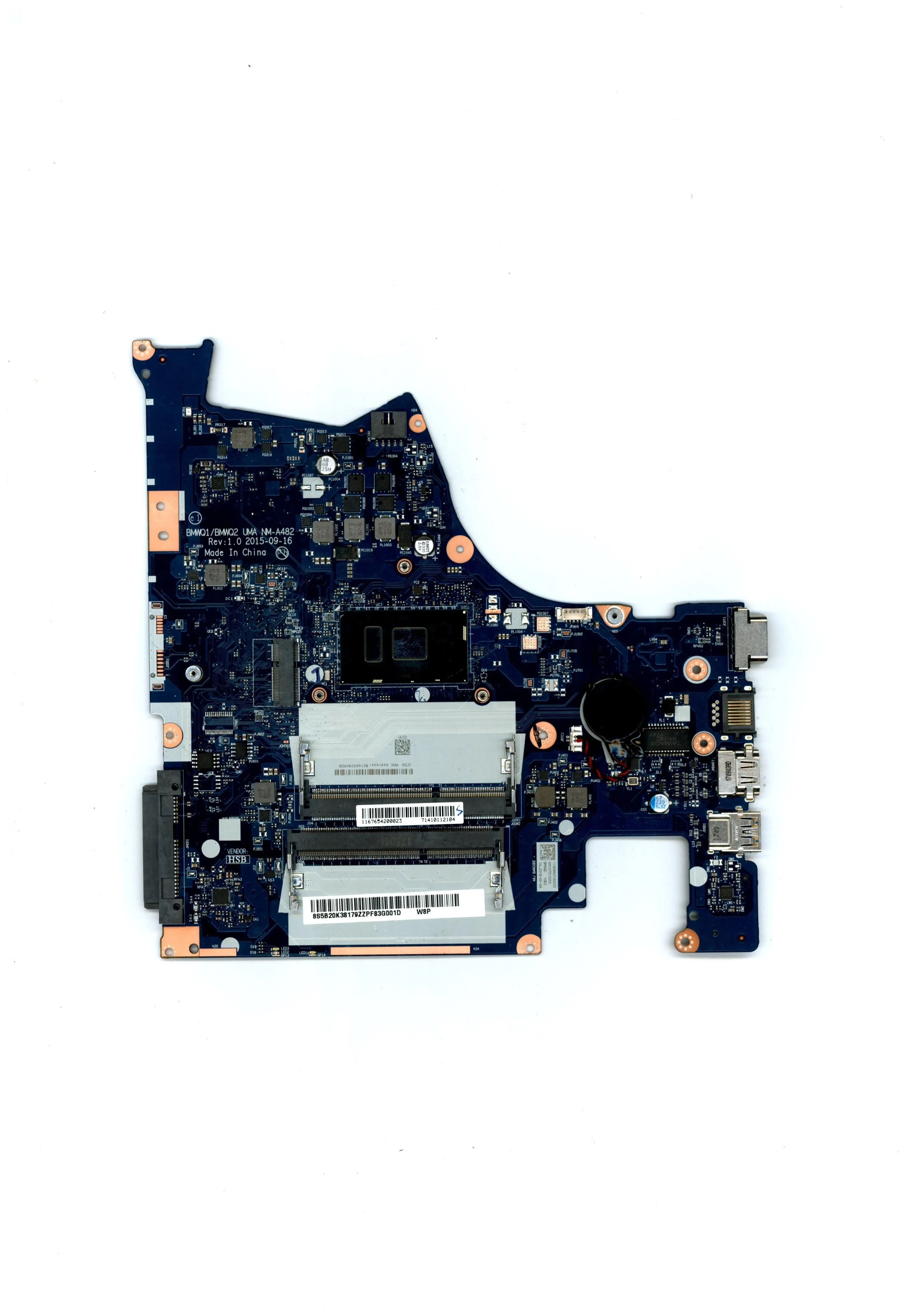 

SN NM-A482 FRU PN 5B20K38182 CPU intelI56200U I76500U Model Multiple optional replacement ideapad 300-15ISK Laptop motherboard