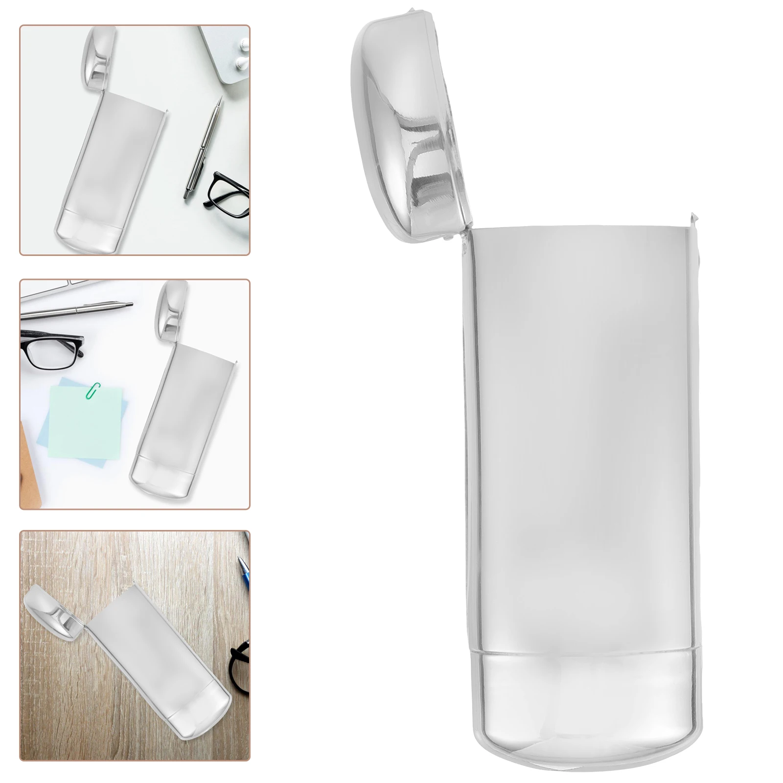 

Aluminum Sunglass Case Metal Eyewear Organizer Travel Glasses Container For Women Sunglasses Reading Glasses Storage Box