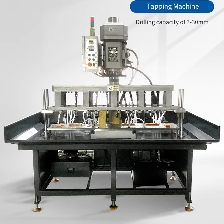 Forage de précision Machine de forage d'alimentation automatique hydraulique verticale Machine de taraudage Machine de forage CNC réglable multi-axes