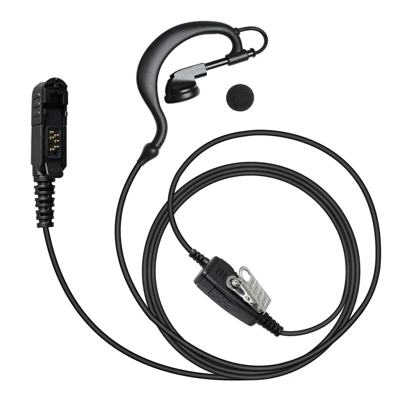 Auricular con micrófono para radios Motorola XPR 3500e XPR 3300e XPR3500 XPR3300 XPR3300e XPR3500e XPR3300 XPR3500