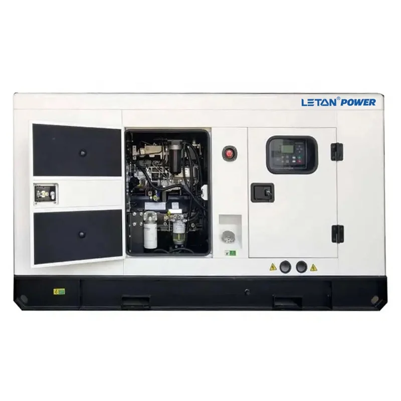 LETON power Cummins 50kva diesel generator 40kw 50hz three phase water cooled type silent soundroof diesel generator