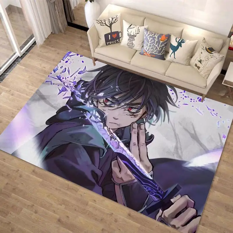 

Anime Killer Seven;Scissor Seven Cosplay Plush Rug Living Room Bedroom Decor Floor Mat Doormat Non-slip Mats 40X60CM