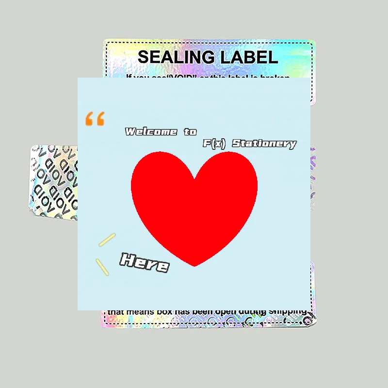 50Pcs Warranty Protection Sticker Security Seal Brittle Paper Tamper Proof Warranty Void Label Stickers Adhesive Label-F(x)