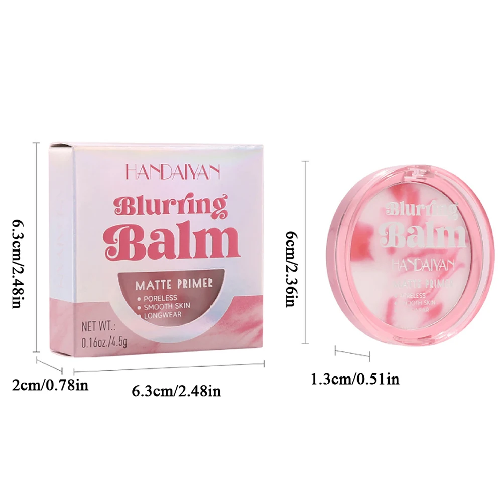1PC Jelly Makeup Setting Powder Waterproof Matte Press Cream With Puff Velvet Face Lasting Moisturize Oil Control Fixing Makeup