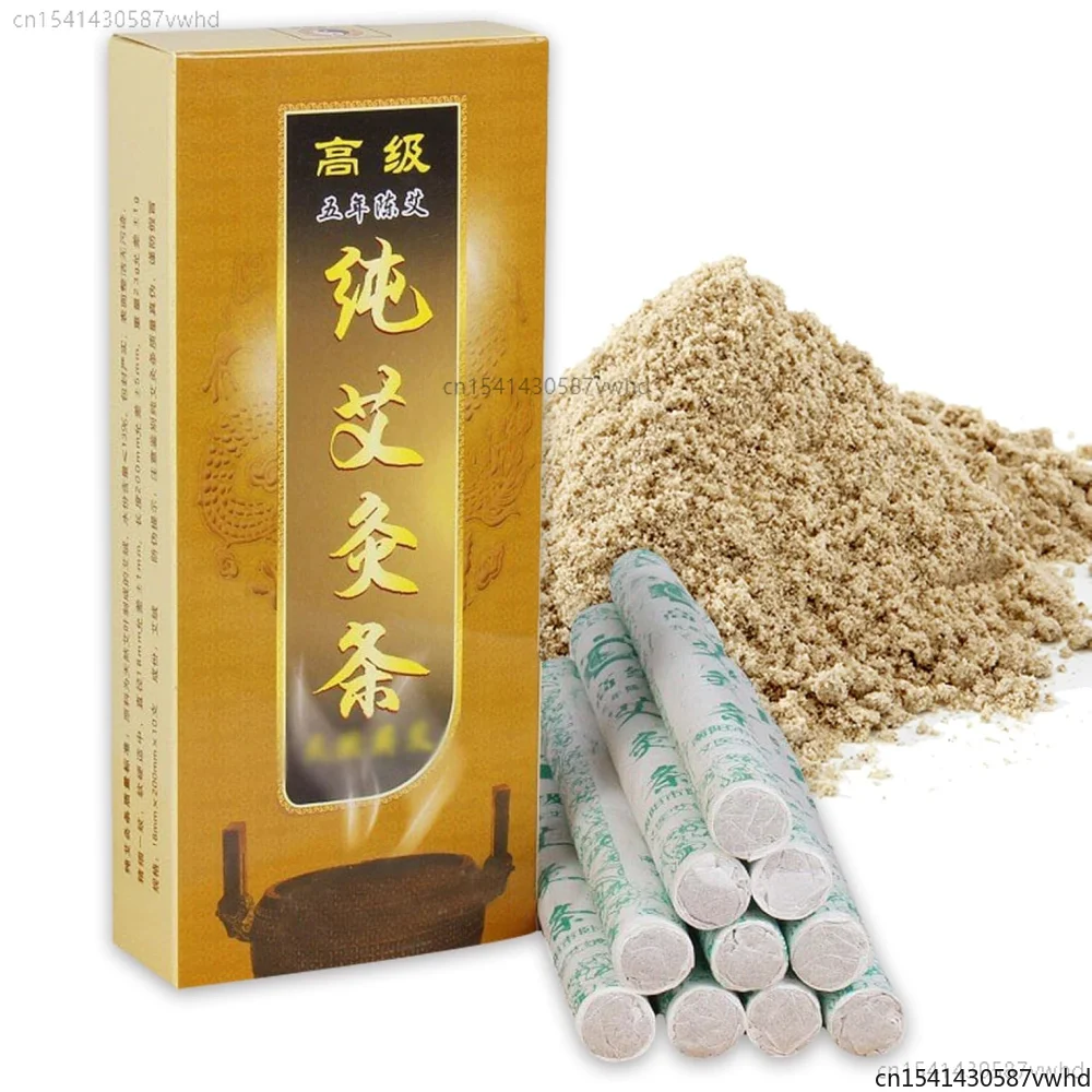 Moxa Rolls Pure Wormwood Traditional Moxa Therapy Chinese Hierbas Medicinale Moxibustion Stick Warm Meridian Massage Health Care