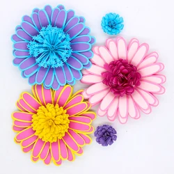 KSCRAFT Large Daisy Flowers Metal Cutting Dies Stencils for DIY Scrapbooking Decorative Embossing DIY Paper Cards