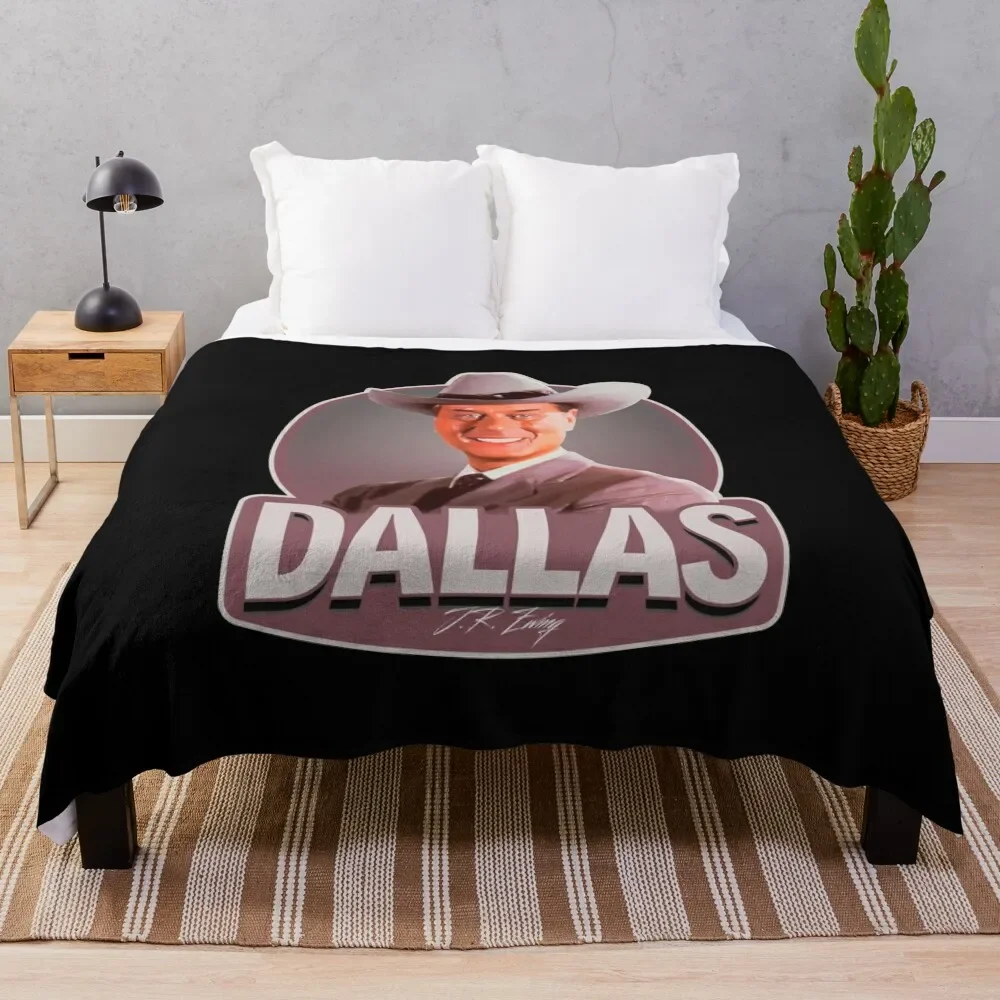 Одеяло Dallas JR Ewing, тонкие мягкие летние постельные принадлежности, милые летние милые клетчатые плюшевые одеяла