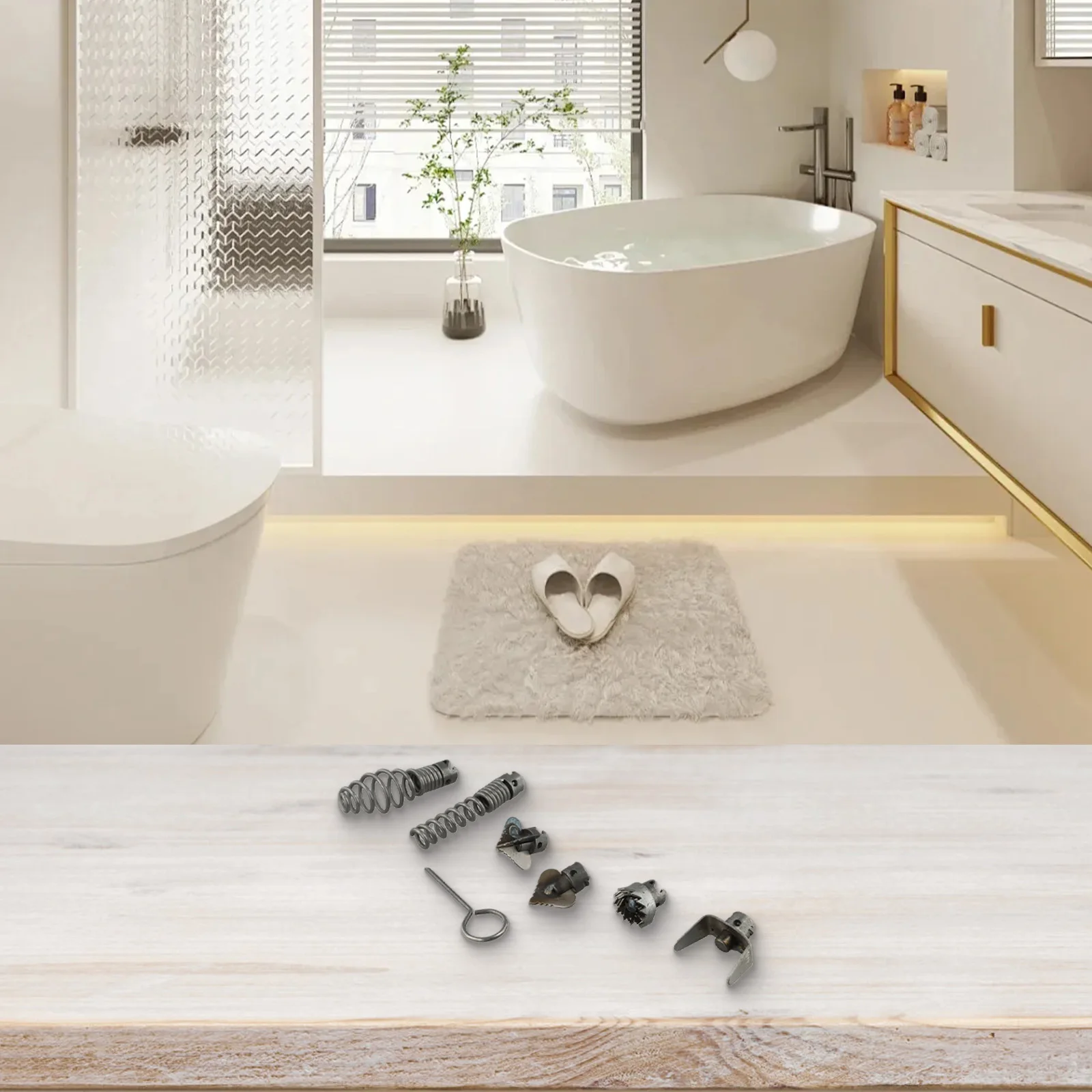 排水管の掃除-排水管の蛇状アタッチメント-効率的な排水管の掃除ツール-簡単な制御インターフェース-効率的な排水管の掃除