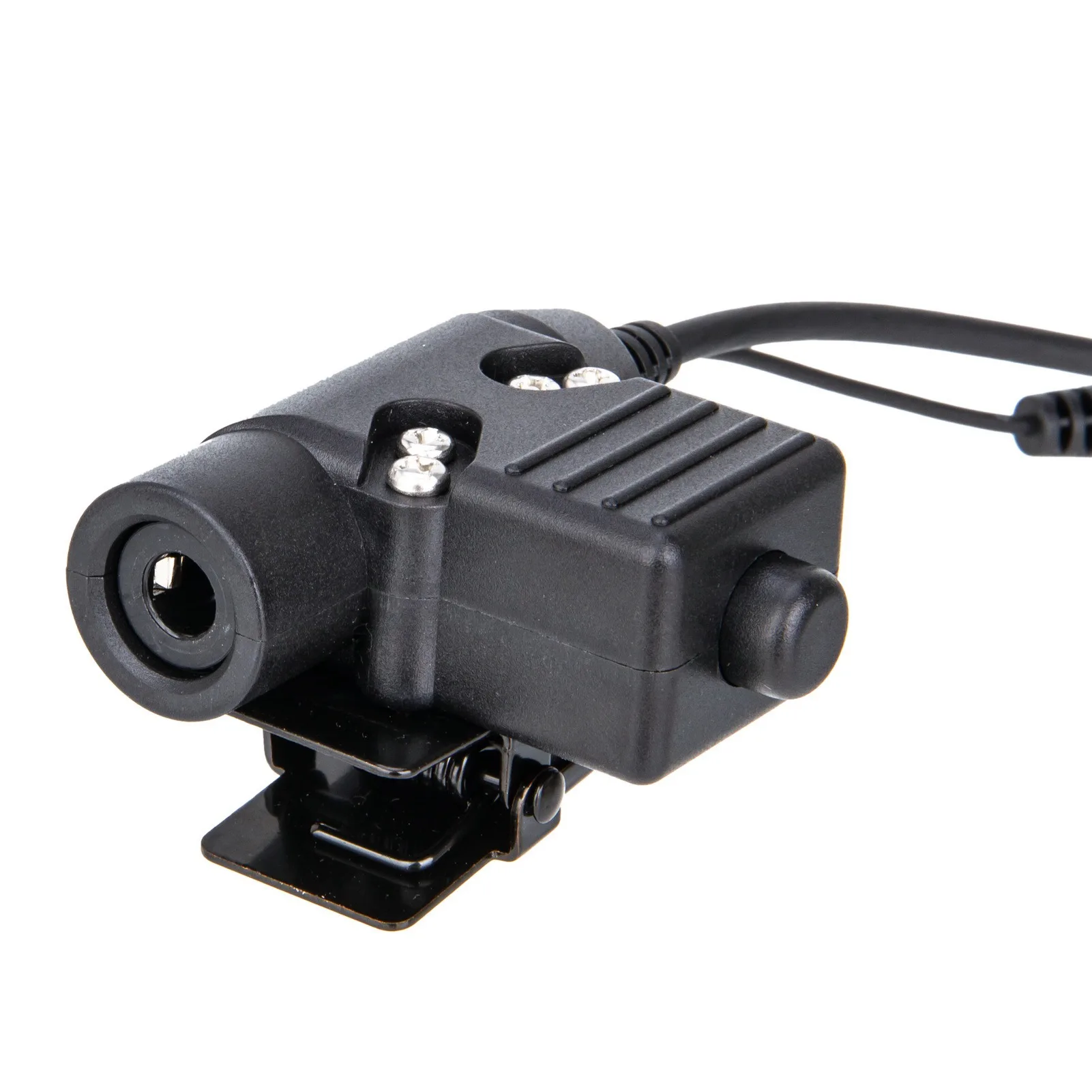 Microfone do dedo do telefone móvel, interruptor chave do auricular do PTT, U94, 3.5mm