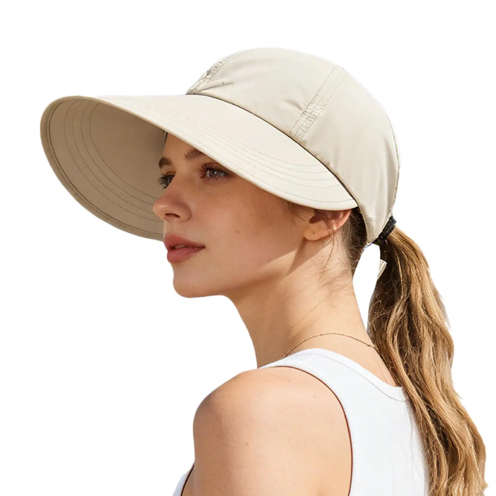 Women Adjustable Sun Baseball Hat Quick-Drying Sun Shade Cap For Beach Cycling Garden Commuting School Teens Adults Mother