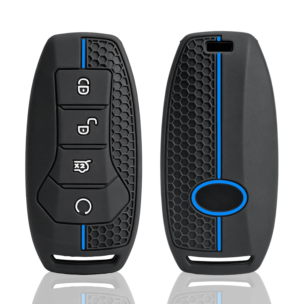 Car Remote Key Case Cover Holder for BYD Second Song Pro Tang Dm QIn PLUS MAX Yuan Generation Atto 3 Han EV Dolphin Accessories