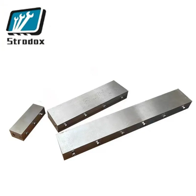 Imagem -02 - Dovetail Groove Rodless Slider Slide Table Material Aço Workbench Linear Suporta Personalização 45 75x55x20 mm