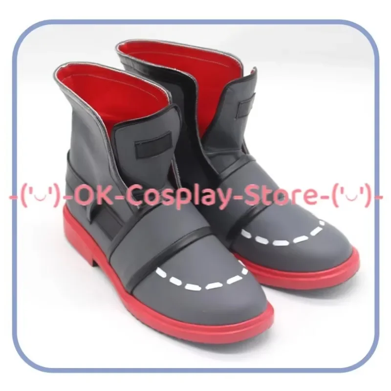 [Personalizzato] Scarpe cosplay di maggio Gioco Guilty Gear Anime Gioco di ruolo Prop Halloween Carnevale Festa Festa Stivali in pelle PU