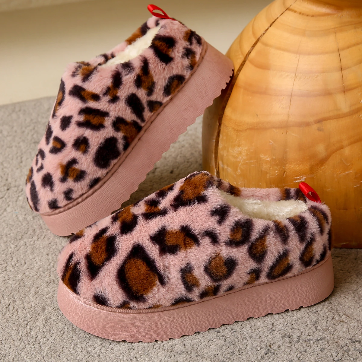 Women Boots 2024 New Plush Slippers Warm Soft Flats Boots Home Indoor Footwear Candy Color Autumn Winter Shoes Zapatos De Mujer image 4