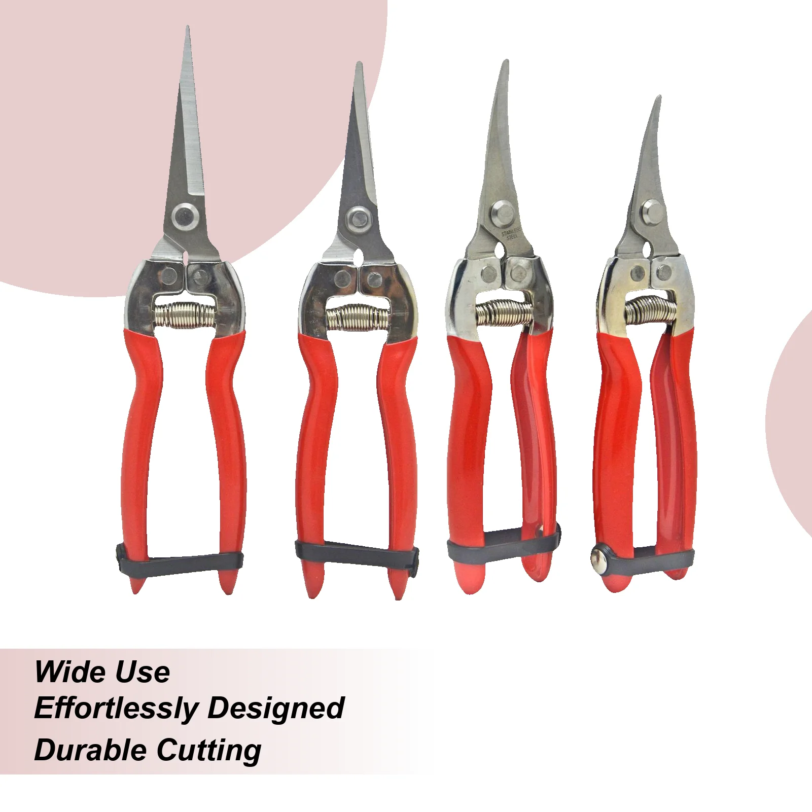 

Gardening Hand Pruner Micro-Tip Pruning SnipsLeaf Trimmer Straight Florist Scissor for Plants Garden Scissors Pruning Shears