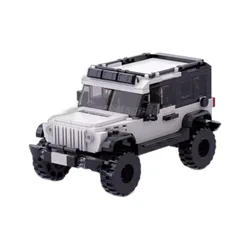 New in Genuine Authorization JEEP Wranglers Rubicon Building Blocks Model Car Bricks Toy For Children Birthday Christmas Gift