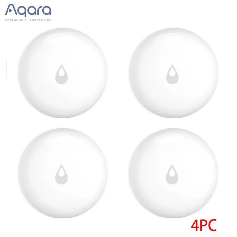 Aqara Wasserimmersionssensor Zigbee Wasserleck-Detektor IP67 Wasserdichter Einweichsensor Alarm Fernbedienung Kompatibel mit Mi Home SJCGQ11LM