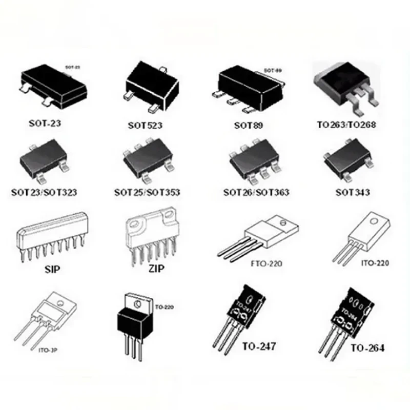 IRL1404S original novo N-MOSFET, 160A 40V TO-263 L1404S, 5 PCes