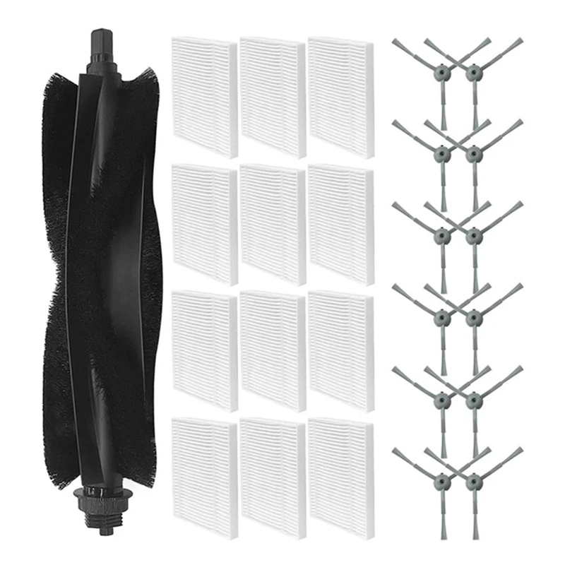 AU-Replacement Accessories For Eufy Clean L50/L50 SES/L60/L60 Hybrid Robot Vacuum Cleaner Main Side Brush Hepa Filter