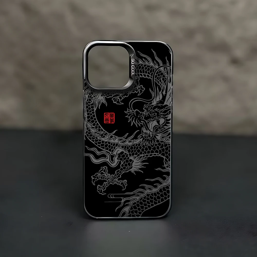 Sacred Chinese Dragon Matte Phone Case  Huawei Honor 400 200 90 X6b X7a X9a X5 X8a X9b X7b X9C X5C 70 nova 11 10 Smart Lite 5G