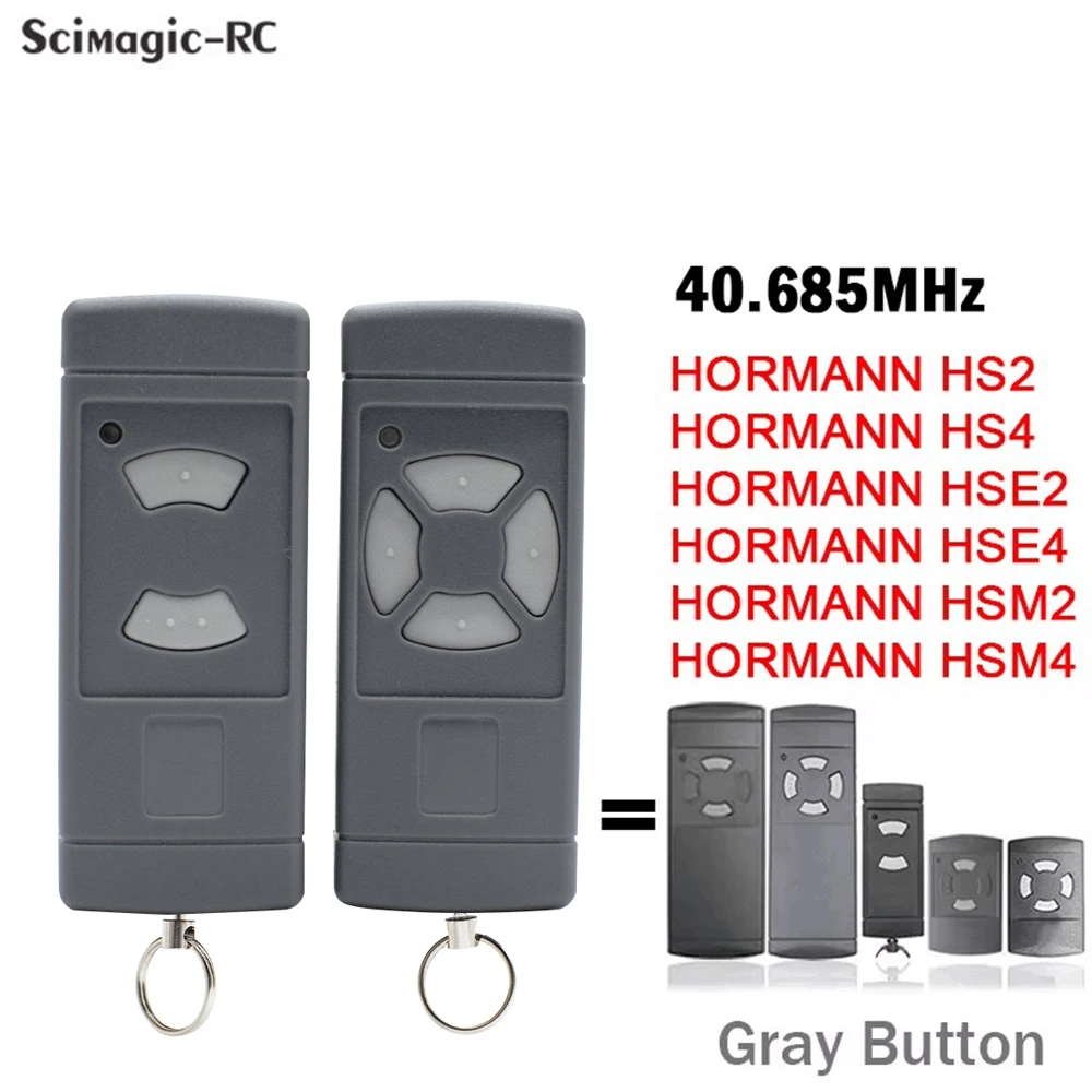 

40 685 MHz HORMANN HSE2 HSE4 HSM4 HSM2 HS2 HS4 Garage Door Remote Control for Hörmann 40MHz Gate Door Opener Transmitter