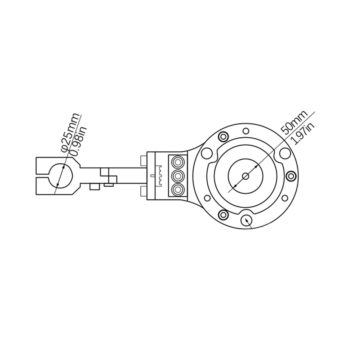 

REST Anti-Collision Fixture for Portable CNC Flame Plasma Torch Clamp Holder for CNC Cutting Machine 25-50MM