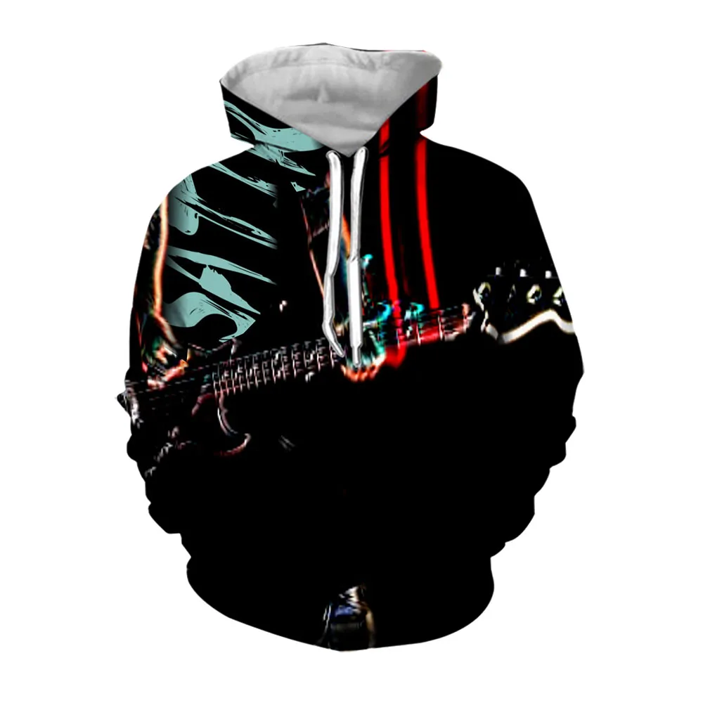 Jumeast 3D Cartoon Skeleton Hoodies For Men Y2K Rock Vibe Party Gift Length Sleeve Hooded Oversized Hoodie Streetwear Pullover