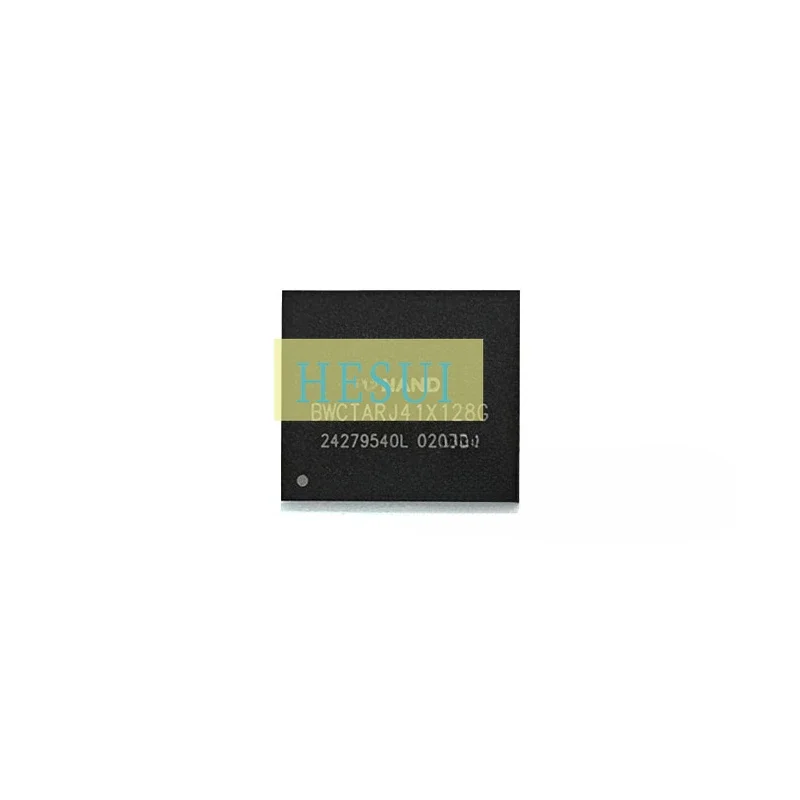 Used&Not NEW&Send after Measure BWCTARJ41X128G 128GB 153FBGA eMMC memory chip, brand new and original