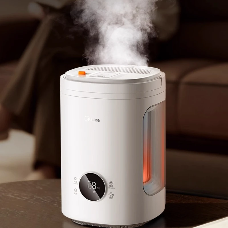 ميديا خالية من الضباب البخار المرطب الساخن الأنف نموذج جديد مكيف الهواء غرفة نوم الطفل امرأة حامل نوع التبخيري #1