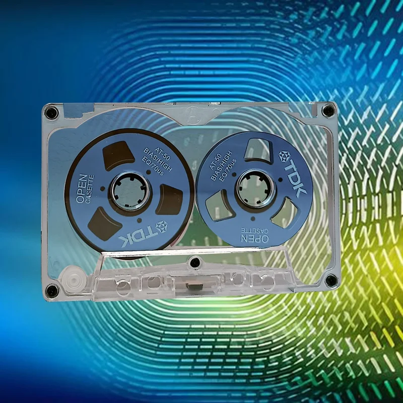 A35Q-55 Minute Blank Tape Disk Double-Sided Metal Small Open Disk Blank Cassette Tape Tape Disk