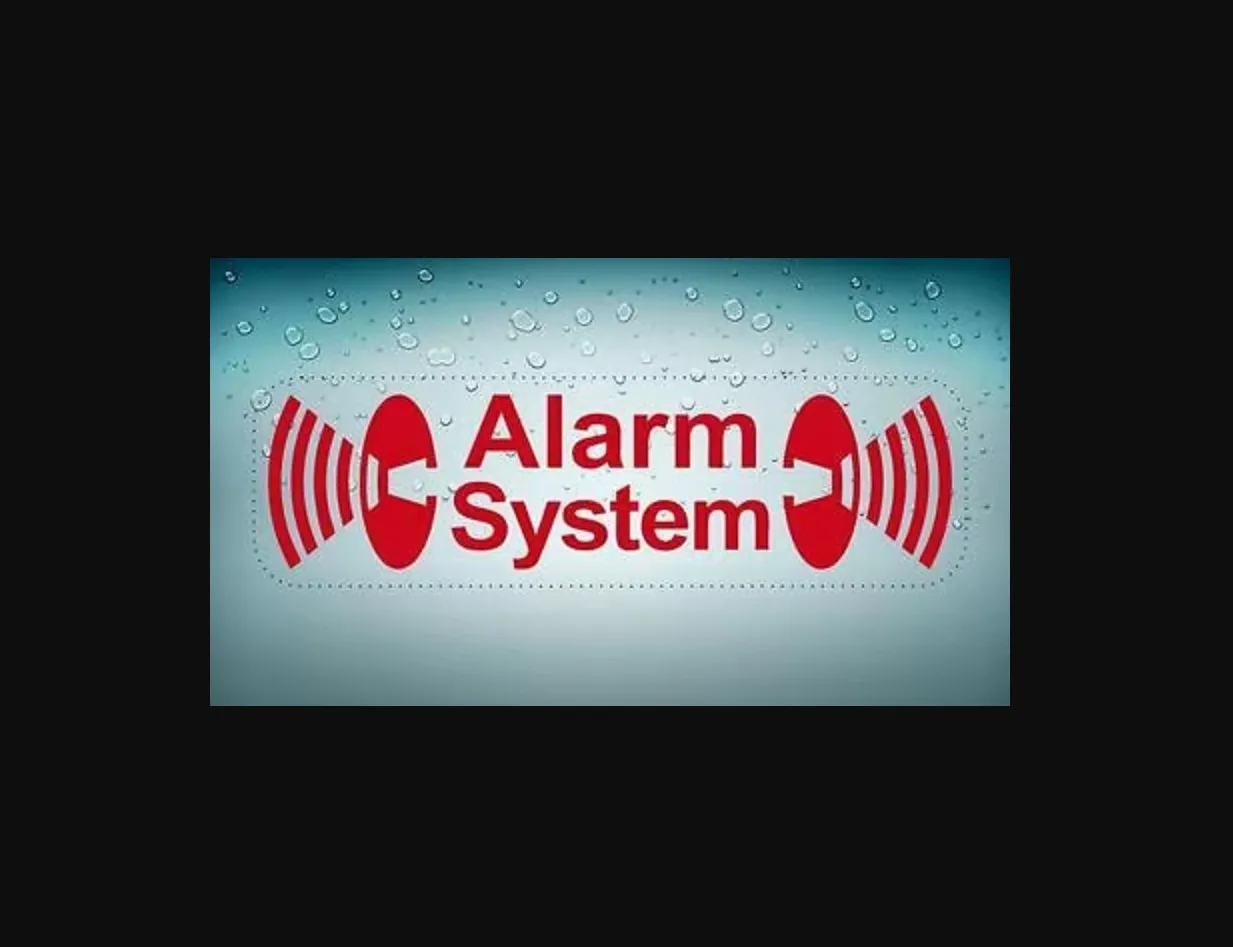 

85MMX25MM Premium Quality Self-adhesive Sticker Decal Vinyl Car Bike Bumper Alarm System Anti Theft