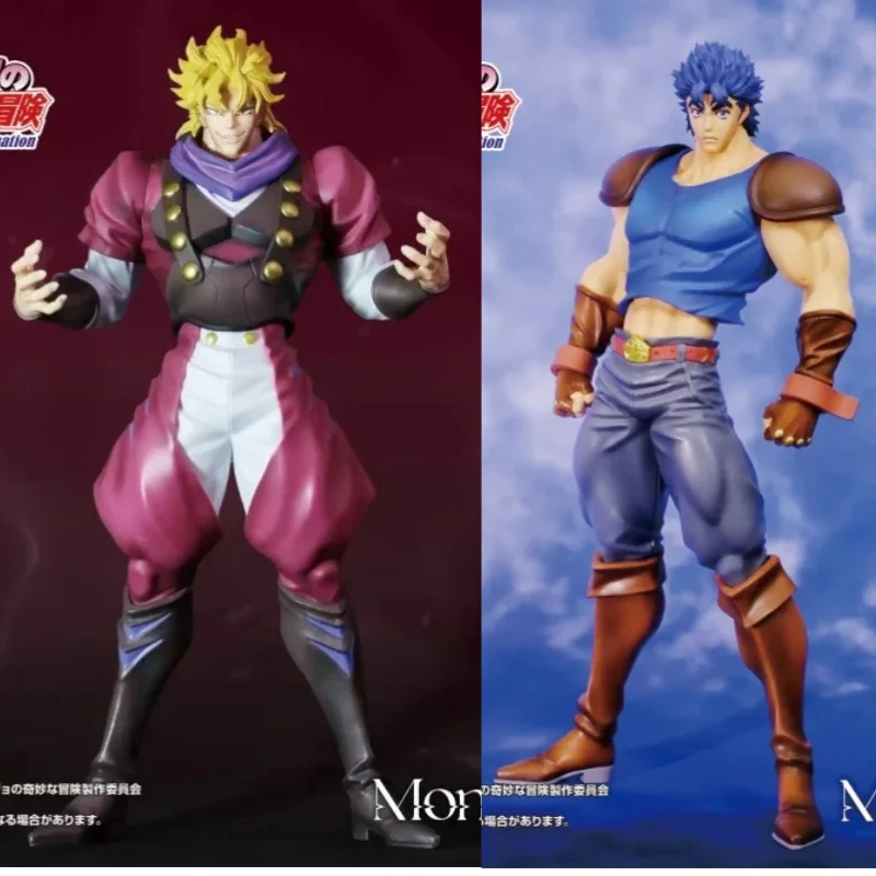 

In Stock Original BANDAI BANPRESTO JOJO's Bizarre Adventure：Phantom Blood Dio Brando Jonathan Joestar Anime Character Model